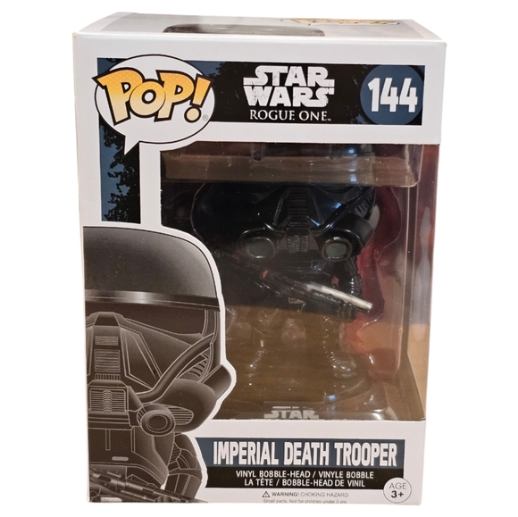 Funko Pop! Star Wars Rogue One Imperial Death Trooper #144 Vinyl Figure - Picture 1 of 7